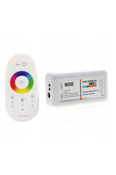 NO BRAND PAD TACTIL + CONTROLER DIMMER BANDĂ LED RGBW 5 PINI 12V 24A