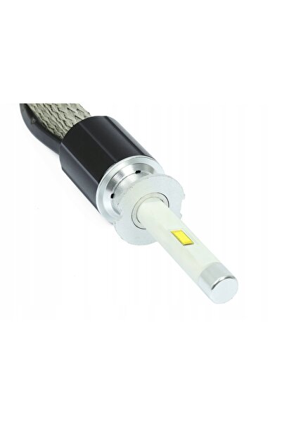 Interlook Becuri LED auto H3 9600lm R4 80W 12V 24V CANBUS Radiator 2 buc.