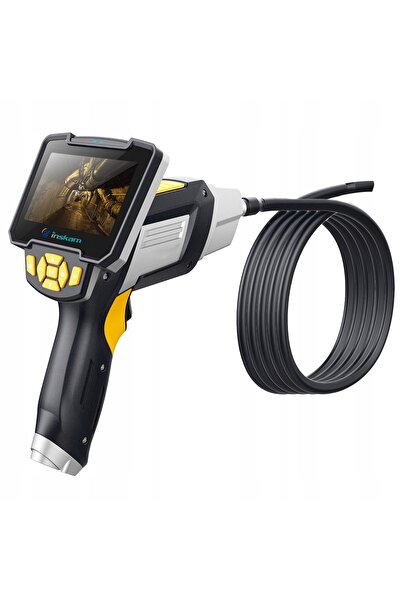 Inskam 112-B 2000mAh 4.3 " FULL HD 1080p 8mm 5m Cameră de inspecție endoscopică