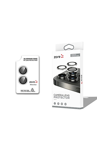 zore Apple iPhone Duo Cl-12 Premium Sapphire Anti-Fingerprint Anti-Reflective...