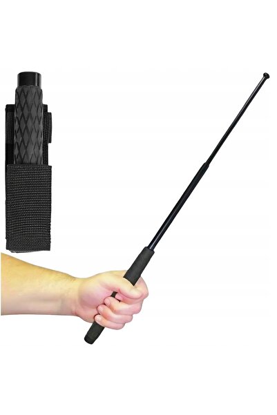 NO BRAND Baston telescopic din oțel pentru autoapărare, 26 inch (66 cm), tip ...