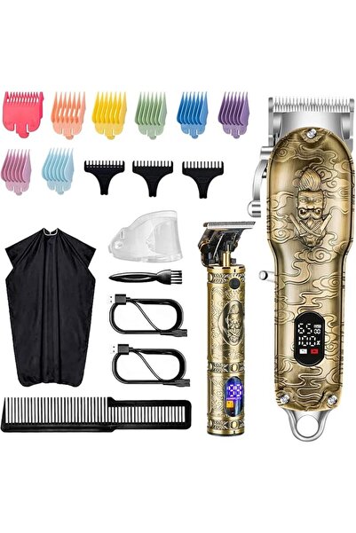 Arabest Professional Men's Hair Clipper, Zero Gap Trimmer Cordless Hair Clipp...