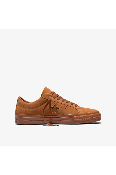 Converse A15822C-E حذاء رياضي رجالي من Cons One Star Pro Mono باللون البني