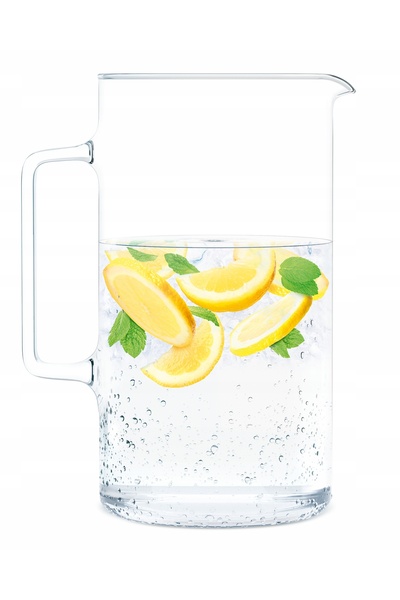 Wessper Carafa de băuturi din sticlă D2 Borosilicat, 3l, pentru limonadă