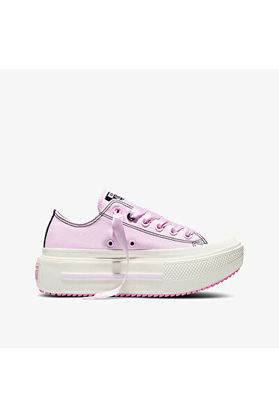 Converse Chuck Taylor All Star Lift Double Stack Unisex Pembe Sneaker