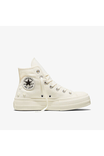 Converse Chuck Taylor All Star Lift Kadın Krem Sneaker