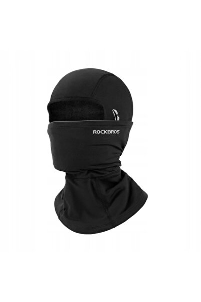 ROCKBROS Glugă cu guler termoactivă, cu orificiu pentru ochelari, QB/T