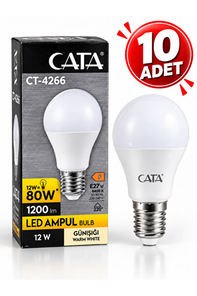 12W 3200K Günışığı LED Ampul