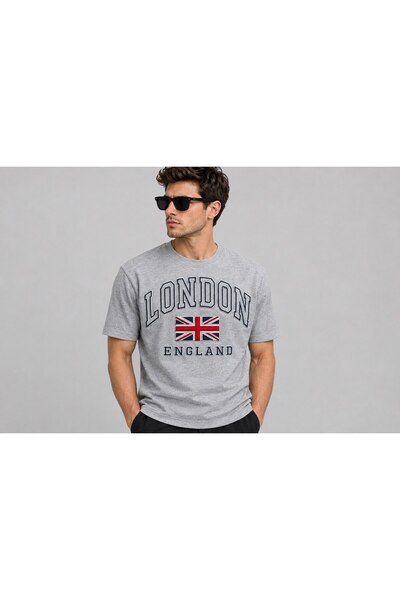 ALDAIYR Mekana unisex majica kratkih rukava sa londonskim uzorkom
