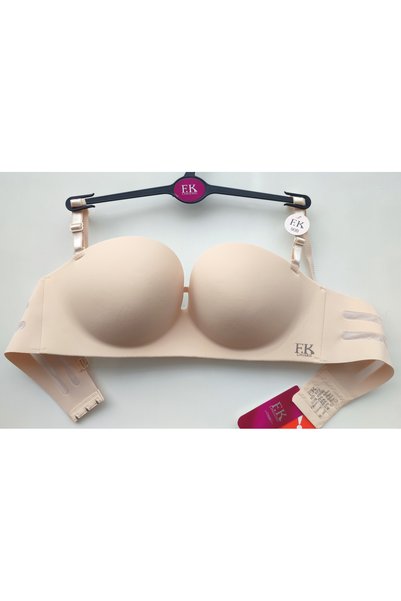 F.K Sutien FK Laser Cut, cu burete, susținut de EL, cu detalii din tul, fără ...