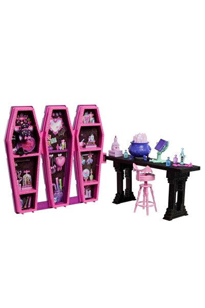 MONSTER HIGH Draculaura'nın Gizli İksirler Odası Oyun Seti JBF15