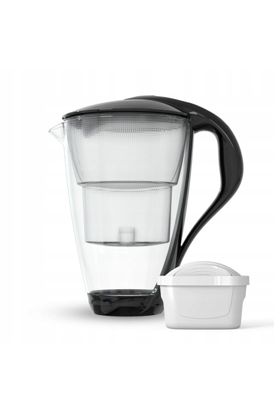 Dafi DZBANEK SZKLANY CRYSTAL UNIMAX LED 2L + 1x FILTRU DE APĂ TIP CARTUȘ