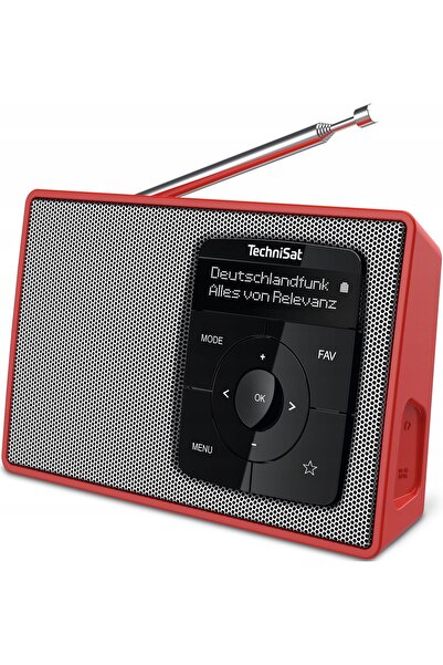 TECHNİSAT Radio Digitradio 2 Digital Roșu-argintiu