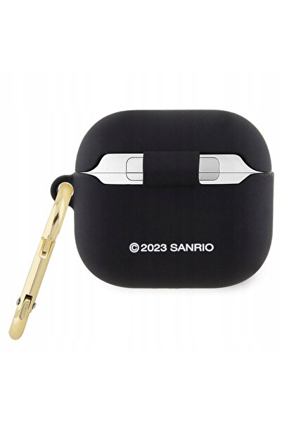 NO BRAND Husă pentru Airpods 3, Hello Kitty, din silicon, cu cap de pisică 3D