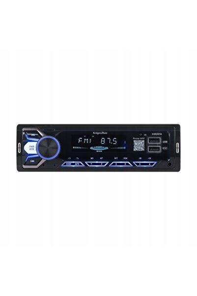 Kruger&Matz Radio auto KM2014 AUX USB x2 MP3 Bluetooth - Albastru