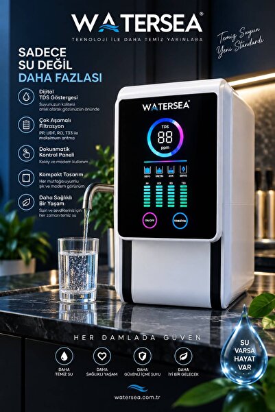DOKUNMATİK ALKALİ DİJİTAL SU ARITMA CİHAZI