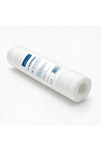 Wessper Cartuș filtrant tip fir pentru apă, prefiltru pentru pre-filtrare, 10...