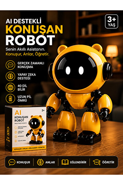 Vmax Sarı Yapay Zeka Robotu