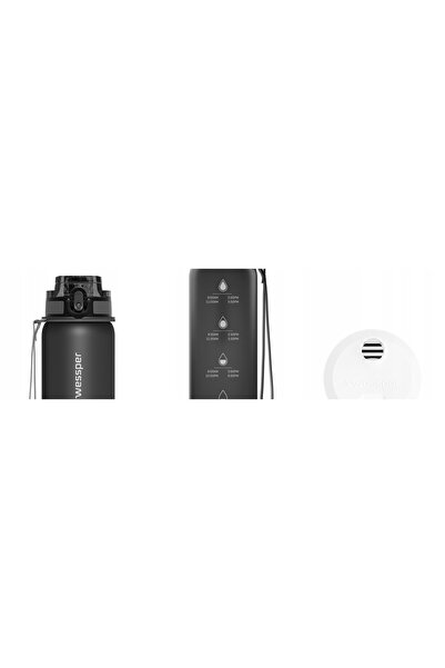 Wessper Sticlă cu filtru B4 0.5L + 3x sticlă de apă cu filtru 500 ml FĂRĂ BPA