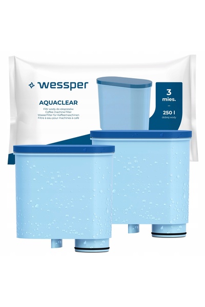 Wessper 2x Filtru de apă pentru aparatul de cafea PHILIPS LatteGo Latte Go + ...