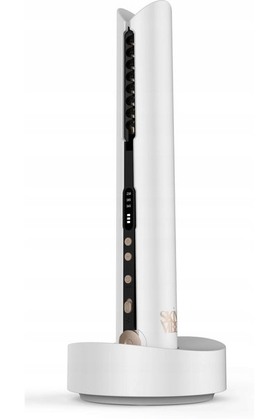 NO BRAND SKINVIBE Luna Miniwireless SV-003WH Alb, placă de îndreptat părul la...