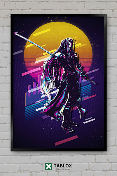 TABLOX Jrpg Jocuri video japoneze de rol Rpg Poster cu ramă decorativă de per...