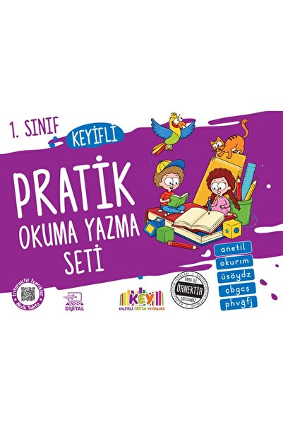 Key Kaliteli Eğitim Yayınları 1. Sınıf Keyifli Pratik Okuma Yazma Seti