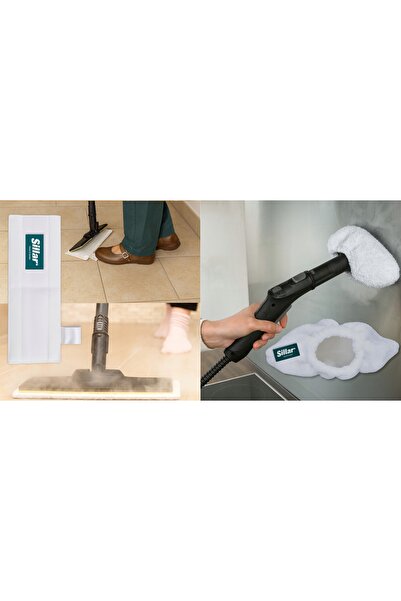 Sillar 4x Lavetă de curățare pentru mop pentru Karcher Easyfix SC1 SC2 SC3 SC...