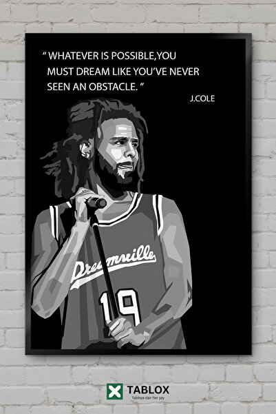 TABLOX J Cole Ράπερ Ραπέρ Απόσπασμα Λέξεων Απόσπασμα Τραγουδιού Χιπ Χοπ Εμφάν...
