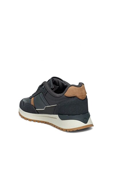 AlbiShoes Erkek Kaymaz Taban Kışlık Mevsimlik Cilt Sneaker Rahat Taban Günlük Erkek Spor Ayakkabı