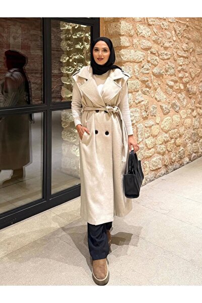 TANISA Larina Yelek kaşe Döğme detay-4371
