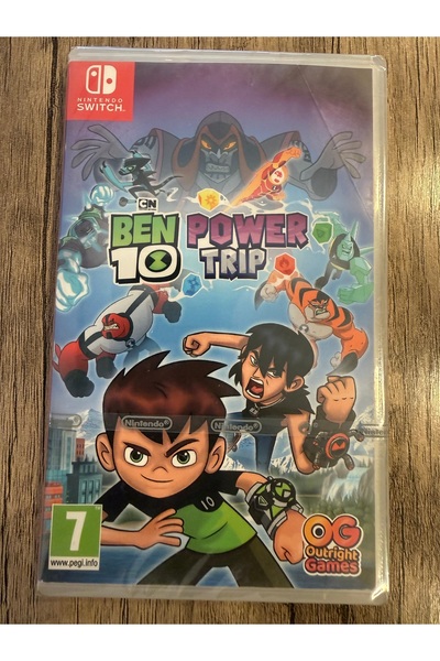 EA NDSW switch benten power trip ben ten orjinal oyun fiziksel kartuş ( switch 2 uyumludur )