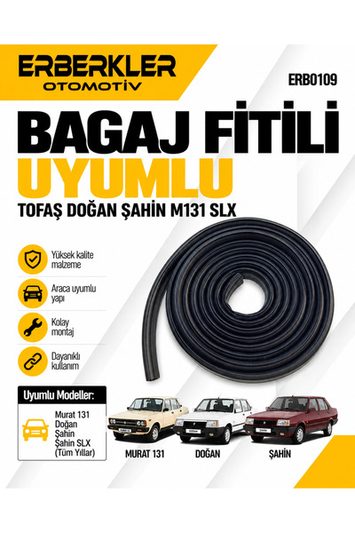 ERBERKLER Tofaş Slx Doğan Şahin Kartal Murat 131 Serçe Bagaj Fitili