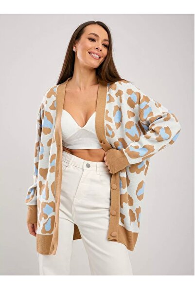 Triko oversize kesim hırka