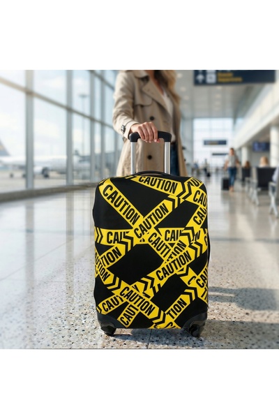 Sillar 2x Husă de protecție pentru bagaje cu bandă adezivă L 73 x 50 x 30 cm