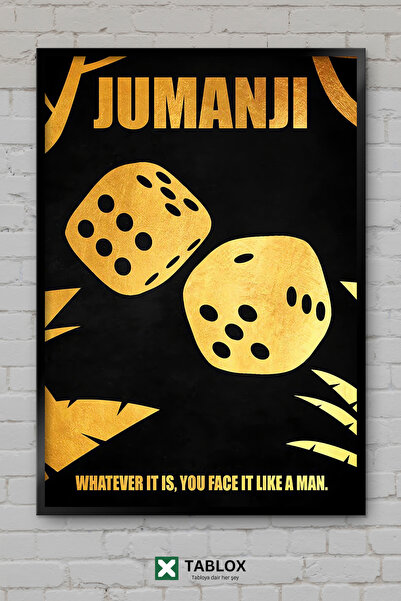 TABLOX Αφίσα ταινίας Jumanji Movie Adventure Forest Game, Διακοσμητικός πίνακ...