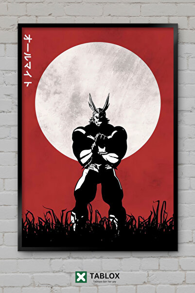 TABLOX Akciona anime akciona manga japanska umetnička poster uokvirena dekora...