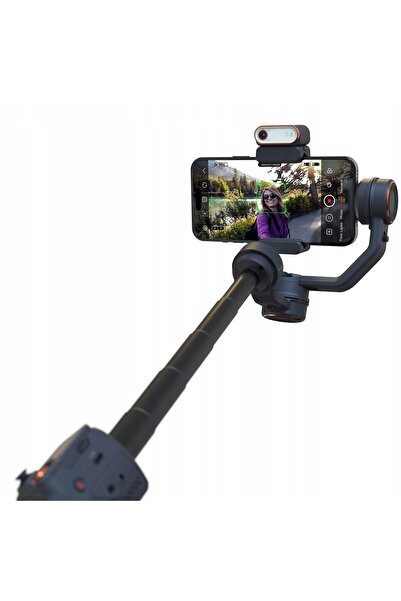 Hohem iSteady M7 Stabilizator Gimbal Lampă OLED Telecomandă pentru Telefon Sm...