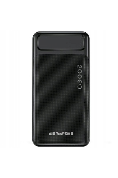 NO BRAND AWEI Powerbank 20000mAh P6K 2xUSB-A