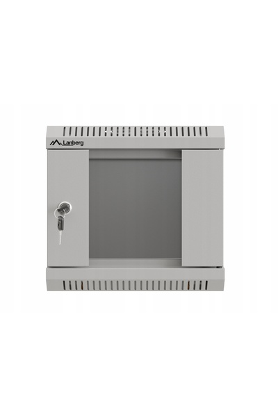 Lanberg Dulap rack 10 inch 4U 300x300 Ușă din plexiglas