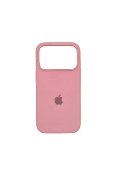 OEM Capac spate din silicon cu logo Apple pentru iPhone 17 Pro