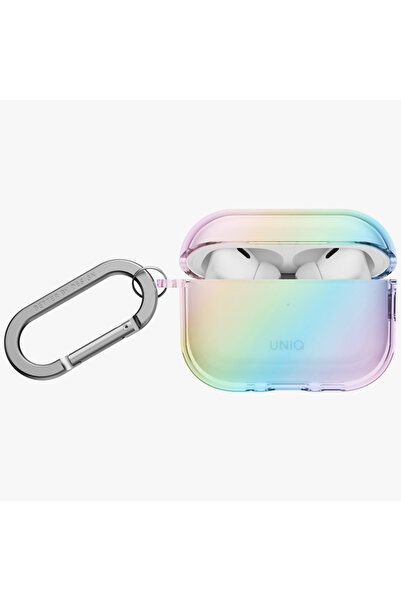 uniq Husă Iridescia pentru AirPods Pro 3 Hang Case cu efect holografic de cuarț