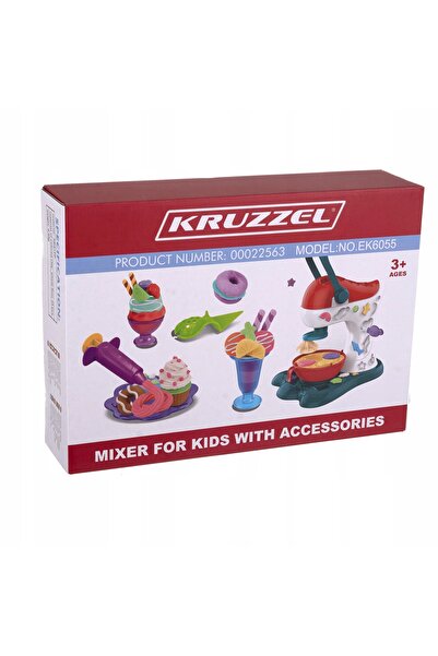 KRUZZEL Set de masă artistică, Accesorii creative robot-tort, Cadou pentru copii