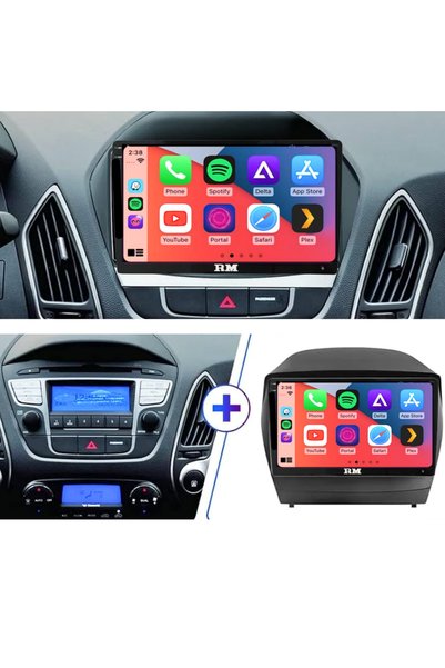 RM شاشة أندرويد من Roadmaster لسيارة توسان موديل 2011-2015، 8 جيجابايت رام، 1...