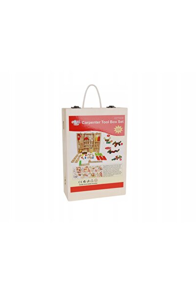 KRUZZEL Cutie + set de unelte din lemn 22697