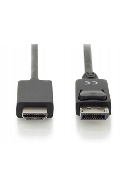 Digitus Cablu adaptor DisplayPort 1.2 4K 60Hz UHD Tip DP/HDMI A M/M negru