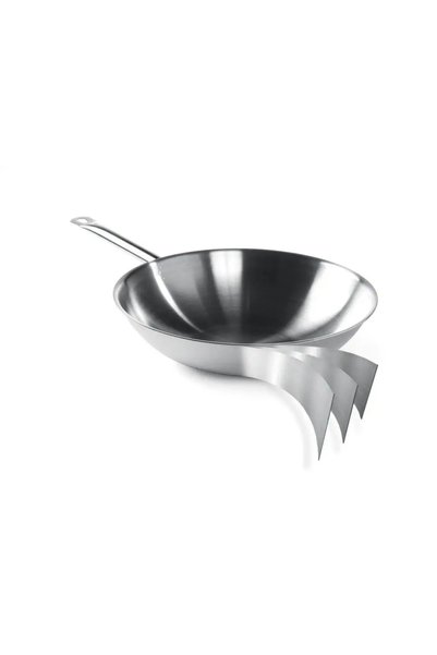 HENDI Tigaie WOK cu 3 straturi - fără capac - 839003