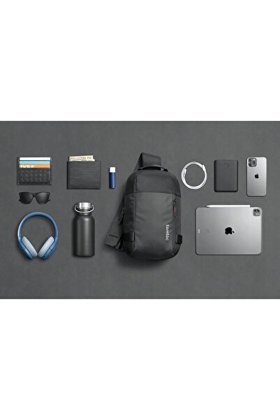 Tomtoc Rucsac Navigator-T24 pentru laptop de 14'' și tabletă, cu prindere pe ...