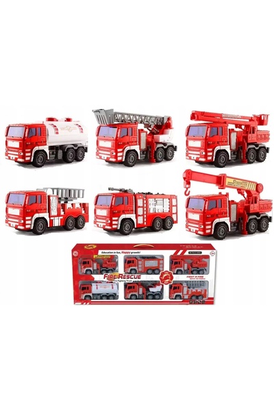 ISO TRADE Set de mașini – pompieri 26305