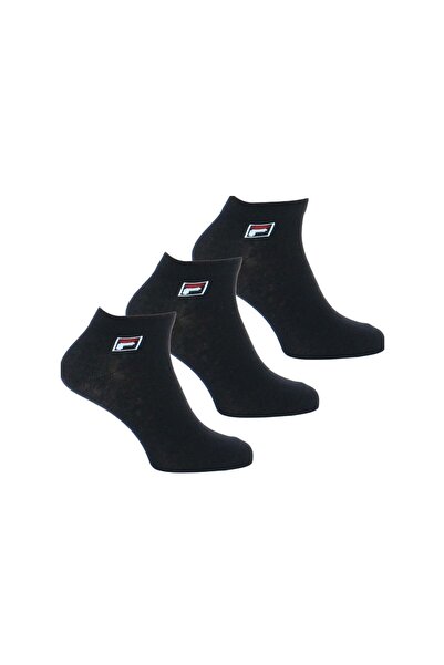 Fila Αθλητική Κάλτσα Unisex F9303 Μαύρη 3 τεμάχια
